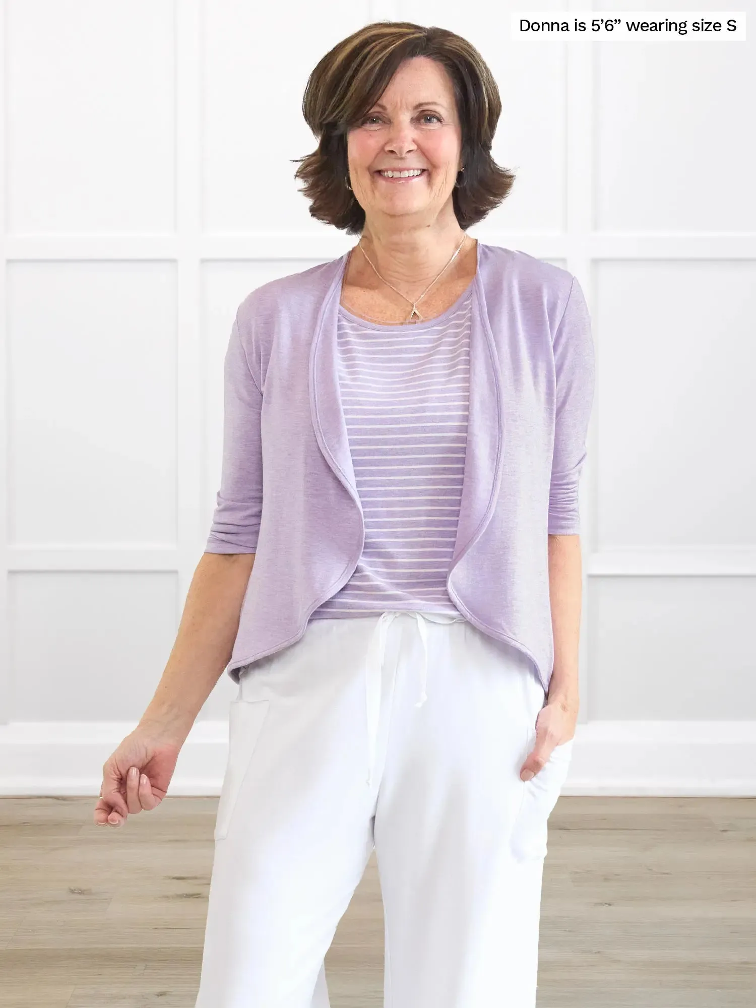 Rio reversible neckline dolman tee