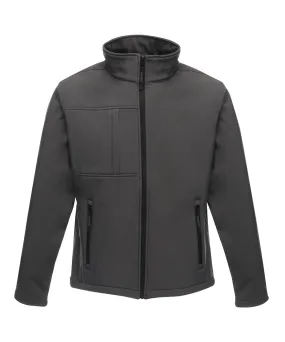 Seal Grey/Black - Octagon II printable 3-layer membrane softshell