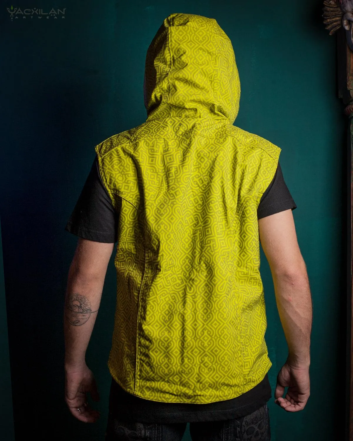 Sleeveless Jacket Men / Waterproof - Yellow Sunshine HAKKER
