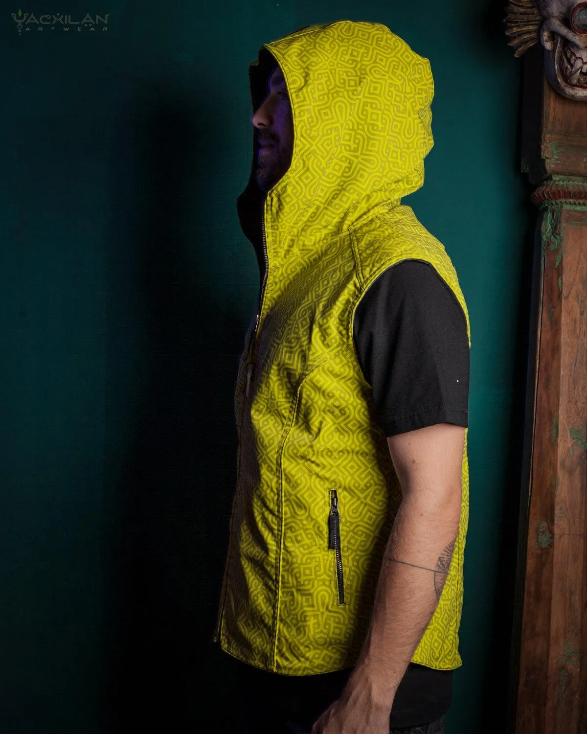 Sleeveless Jacket Men / Waterproof - Yellow Sunshine HAKKER