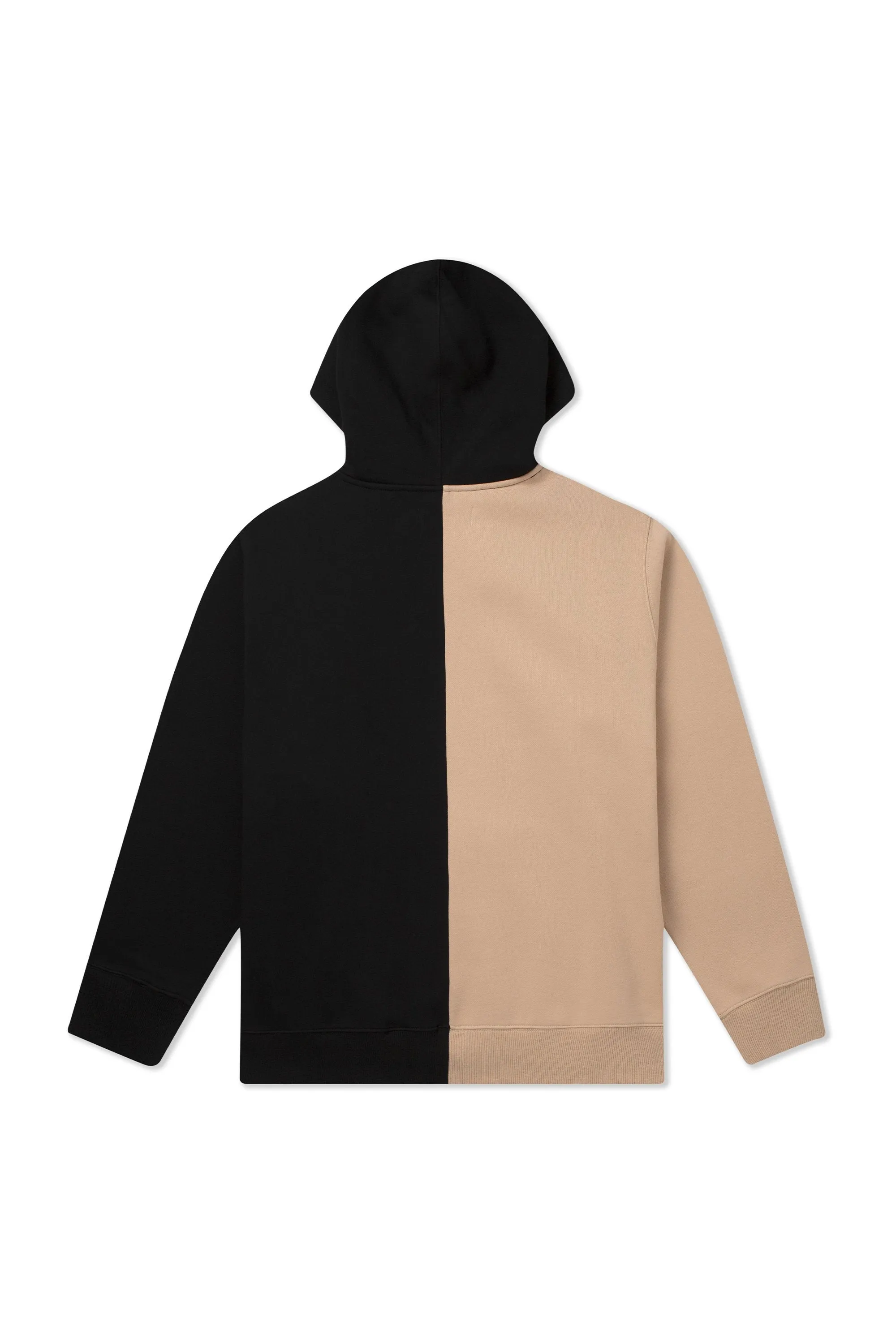 Split Zip-Up Hoodie