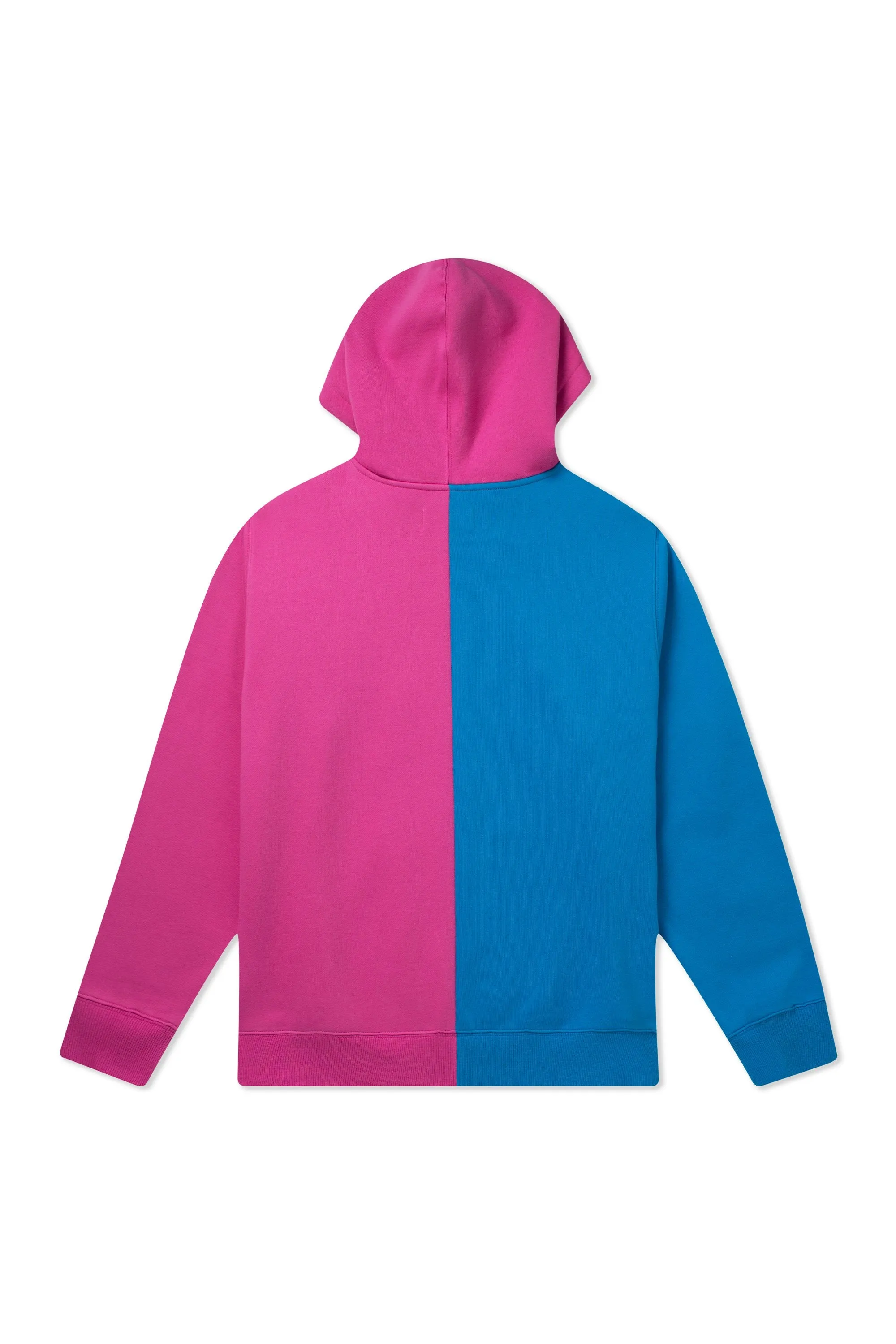 Split Zip-Up Hoodie