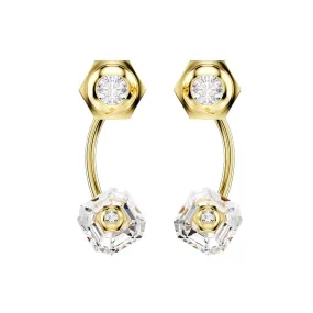 Swarovski Gold-Tone Plated Numina Mixed Cut Earring Jackets