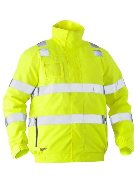 Taped Hi Vis Bomber Jacket For Women