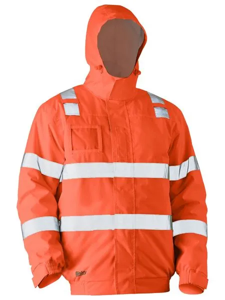 Taped Hi Vis Bomber Jacket For Women