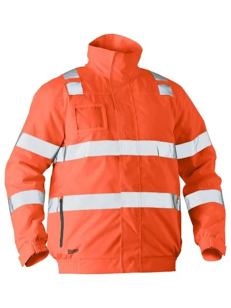 Taped Hi Vis Bomber Jacket For Women