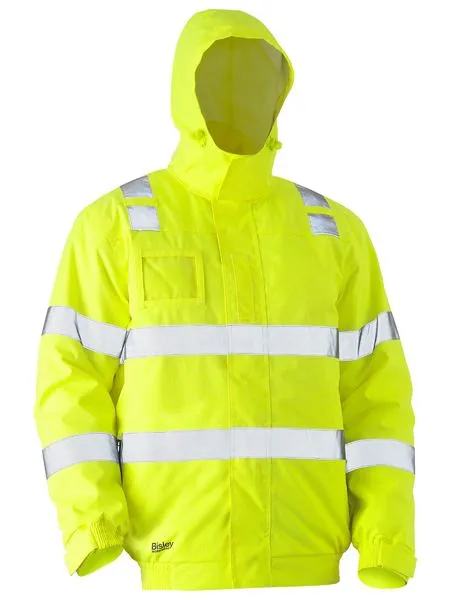 Taped Hi Vis Bomber Jacket For Women