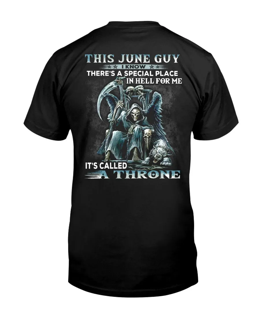 Throne June Guy Special Space Horoscope T-Shirt Hoodie