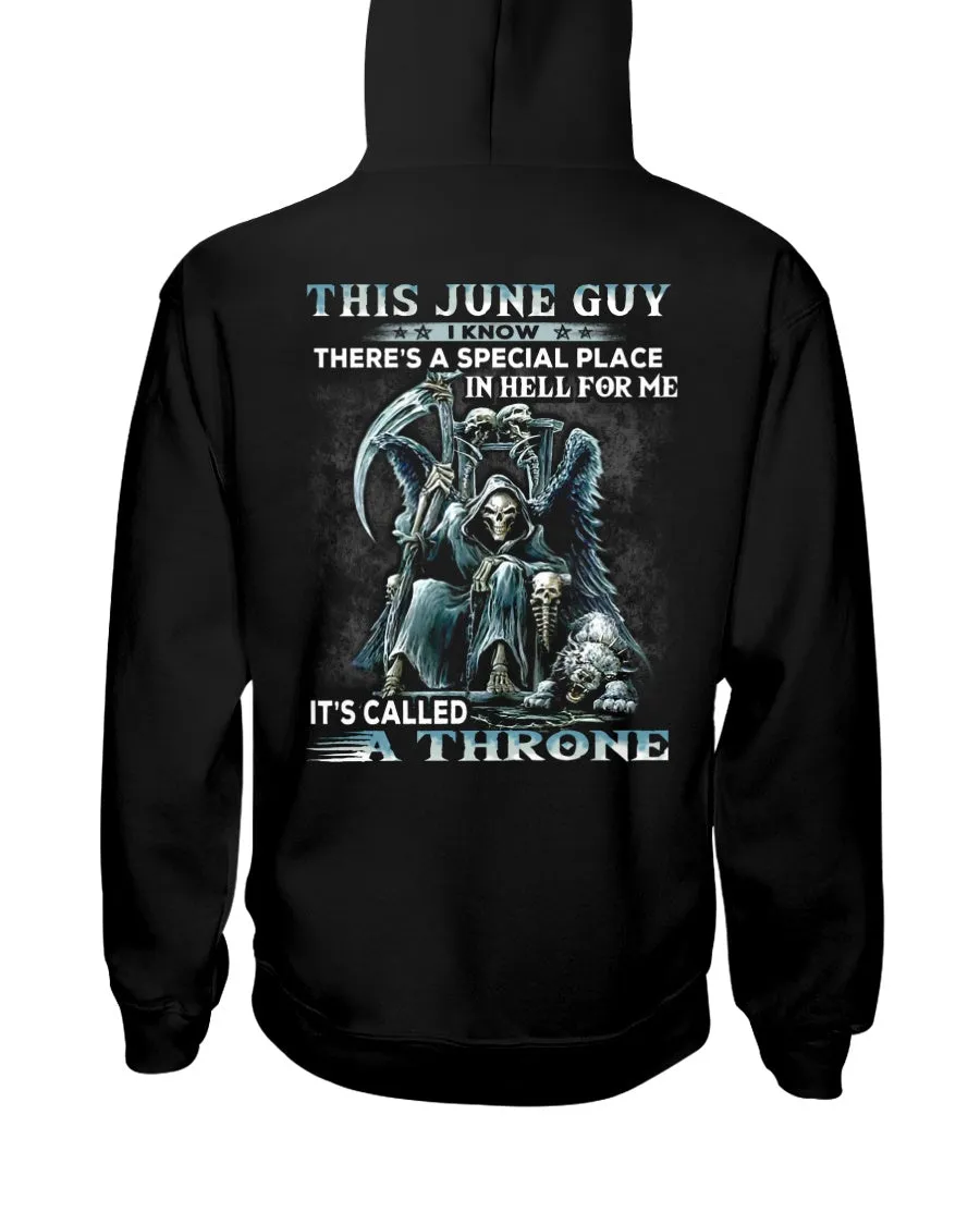 Throne June Guy Special Space Horoscope T-Shirt Hoodie