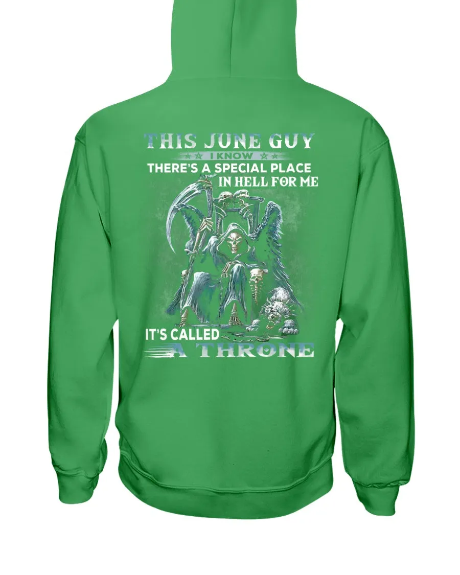Throne June Guy Special Space Horoscope T-Shirt Hoodie