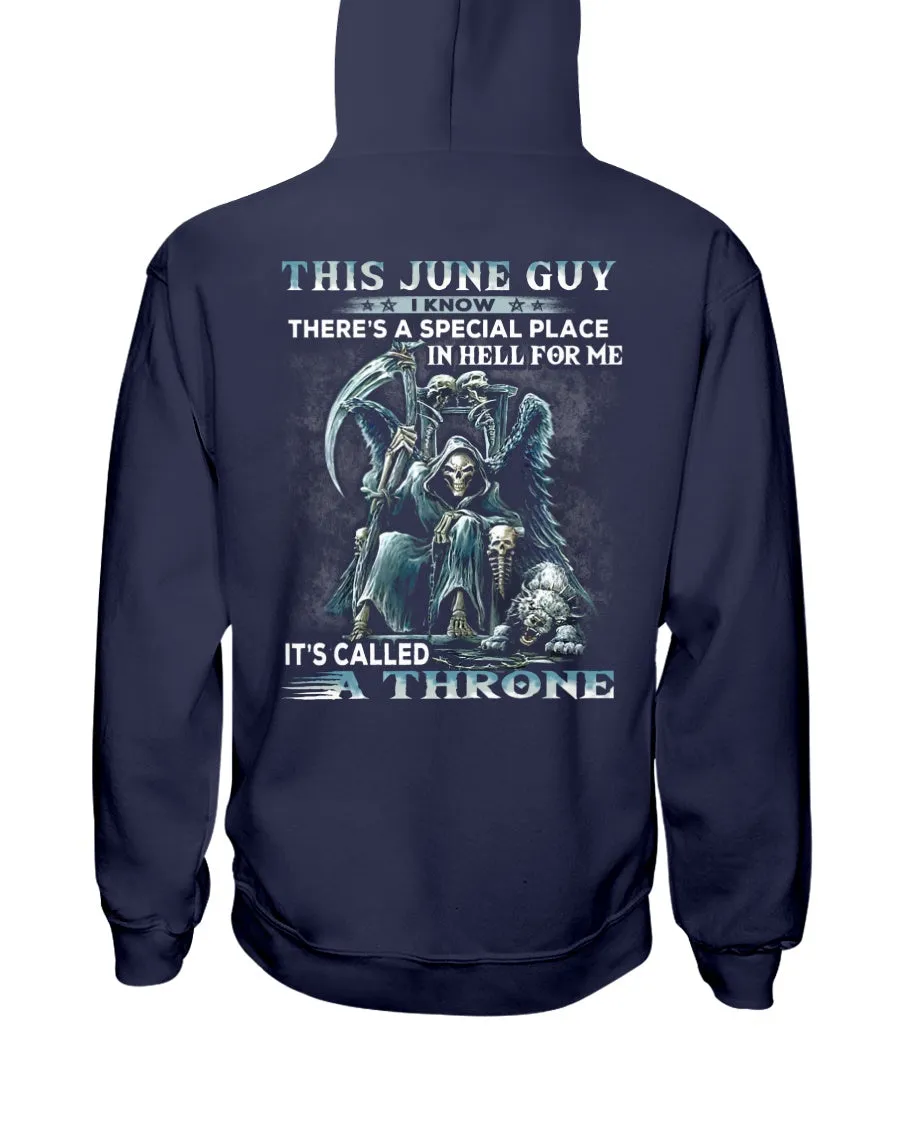 Throne June Guy Special Space Horoscope T-Shirt Hoodie