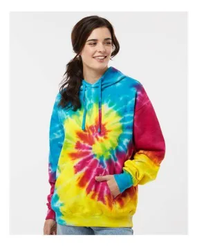 Tie-Dyed Hooded Sweatshirt - Reactive Rainbow