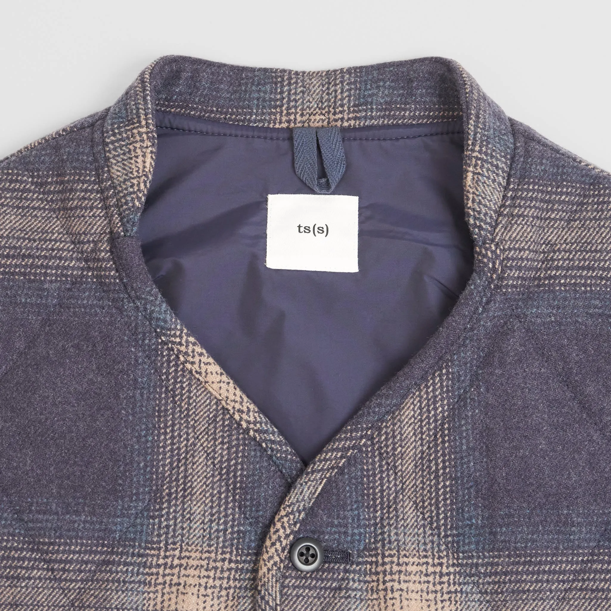 ts(s) Quilted Plaid Vest