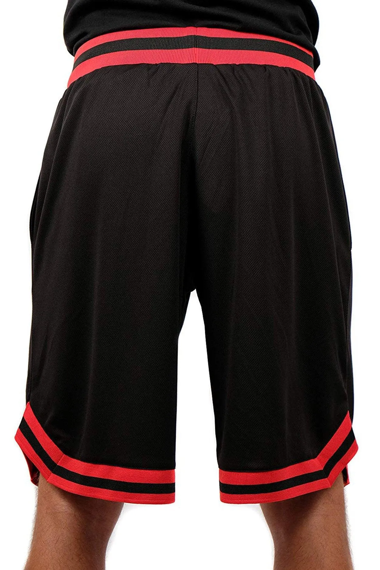 Ultra Game NBA Official Men‚Äôs Active Knit Basketball Training Shorts - Unisex, Portland Trail Blazers, Black|Portland Trail Blazers
