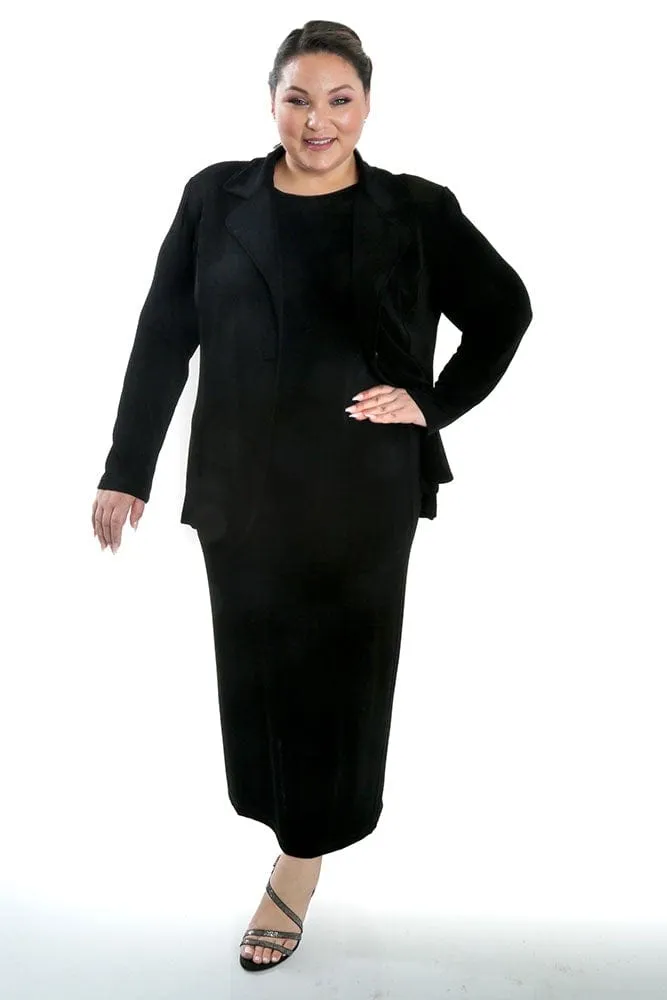 Vikki Vi Classic Black Blazer