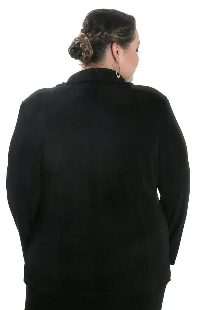 Vikki Vi Classic Black Blazer
