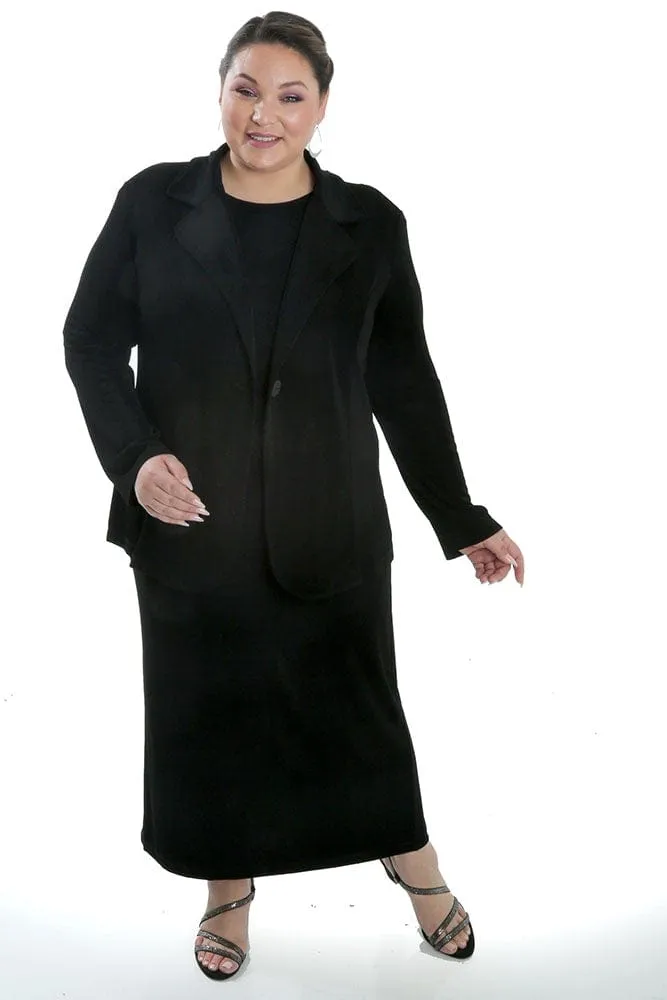 Vikki Vi Classic Black Blazer