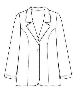 Vikki Vi Classic Black Blazer