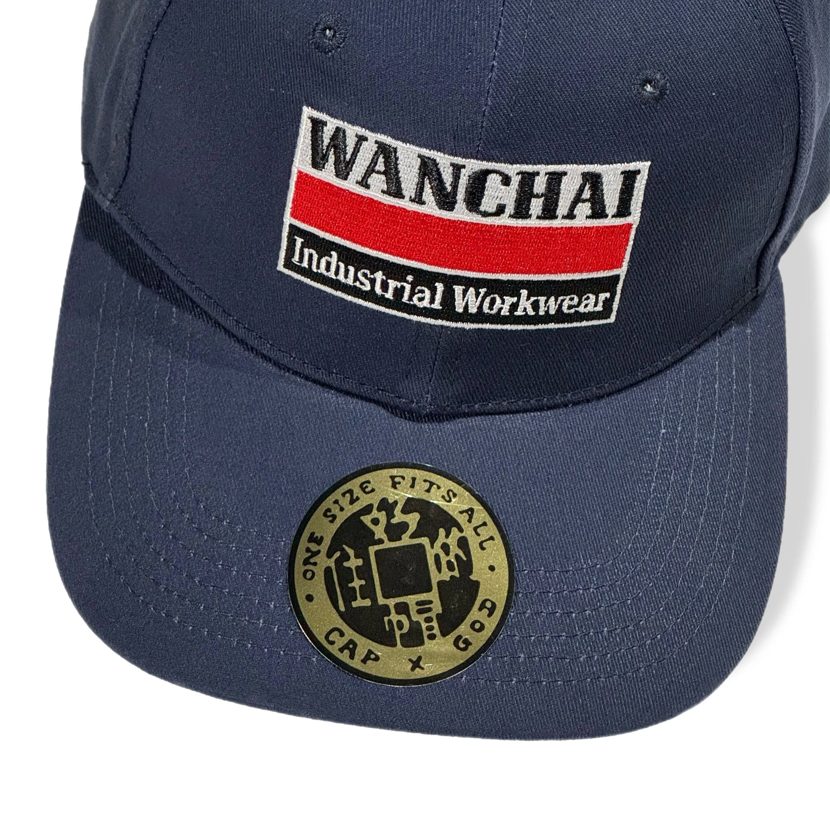 WanChai Industrial Workwear Baseball Cap, Navy