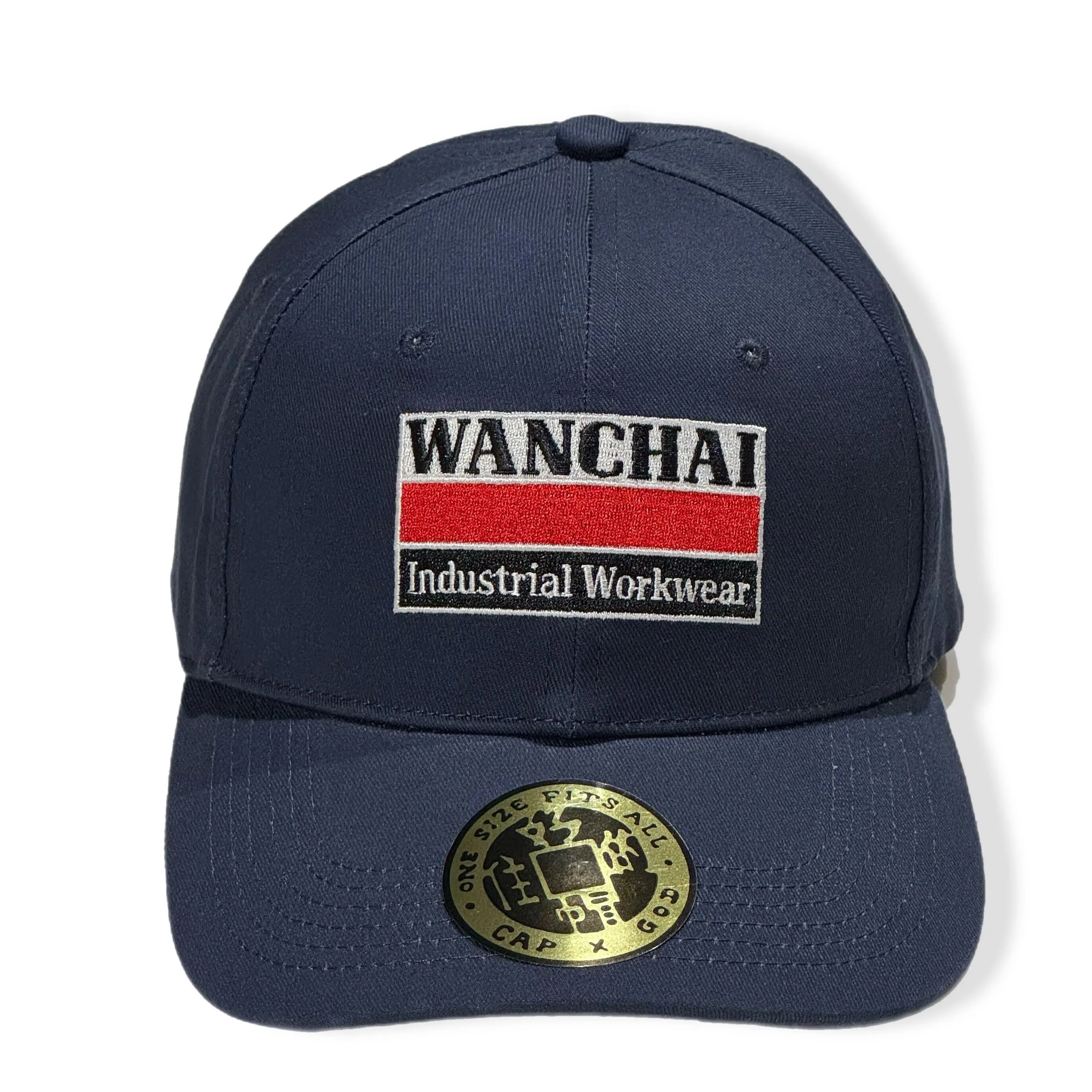 WanChai Industrial Workwear Baseball Cap, Navy