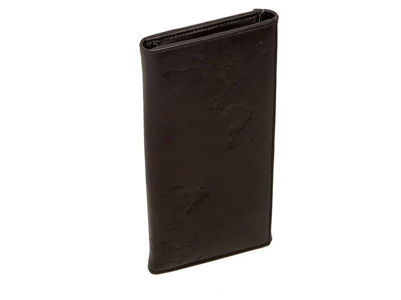 Wanderlust Passport Wallet - Dark Tan