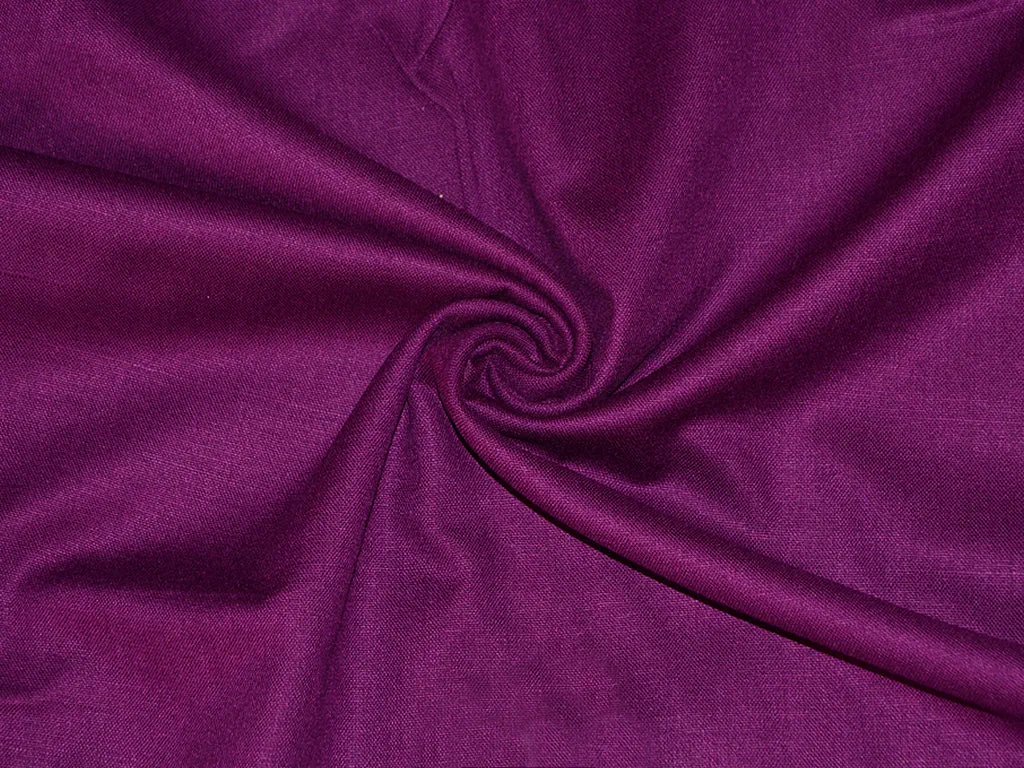 Wine Plain Light Weight Acrylic Wool Fabric