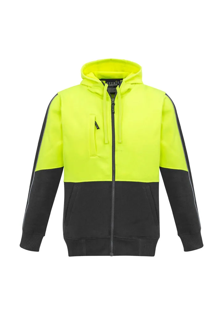 ZT485 - Syzmik - Unisex Hi Vis Full Zip Hoodie